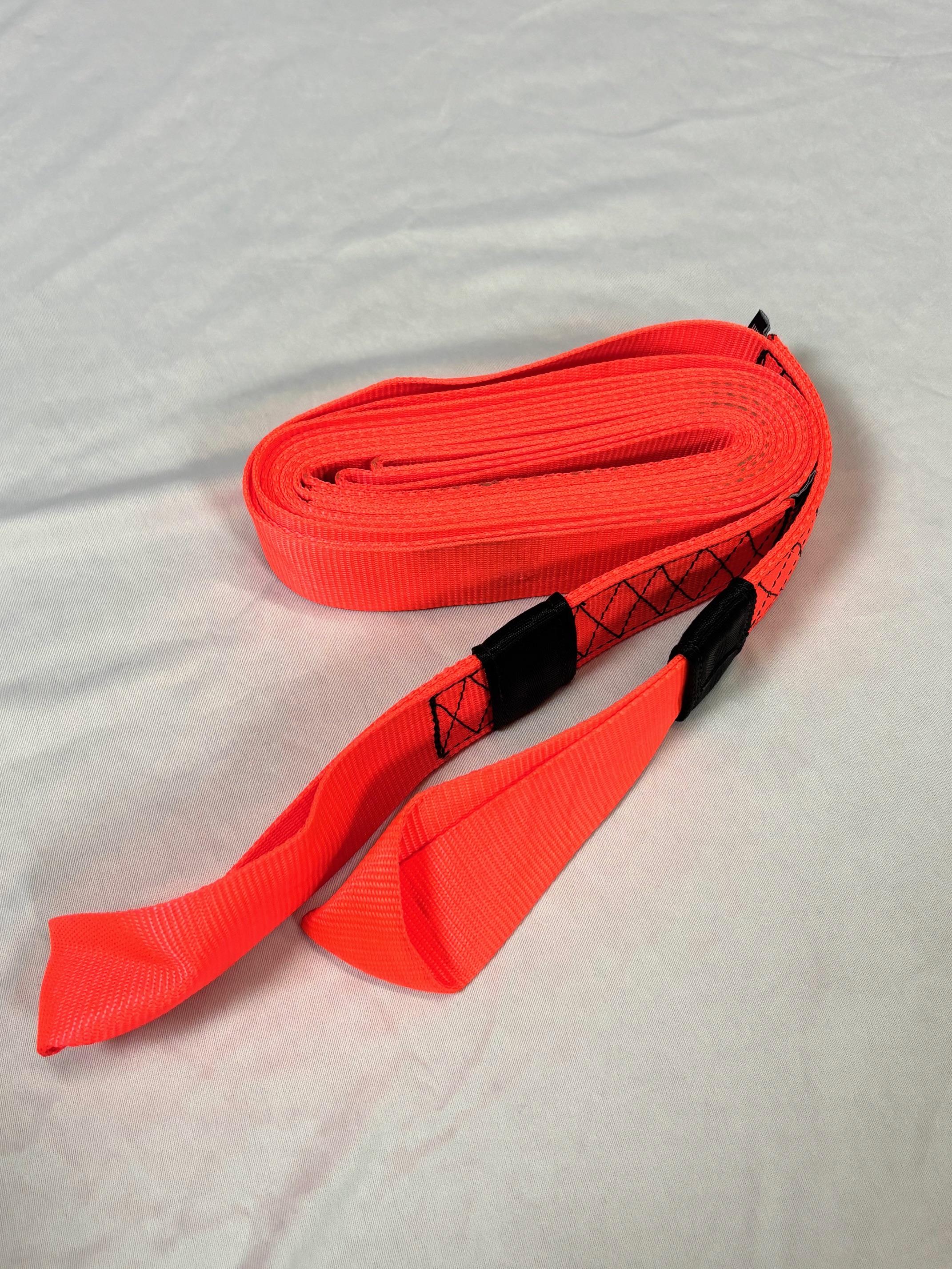 Professional Straps: Electric Orange (discolored)