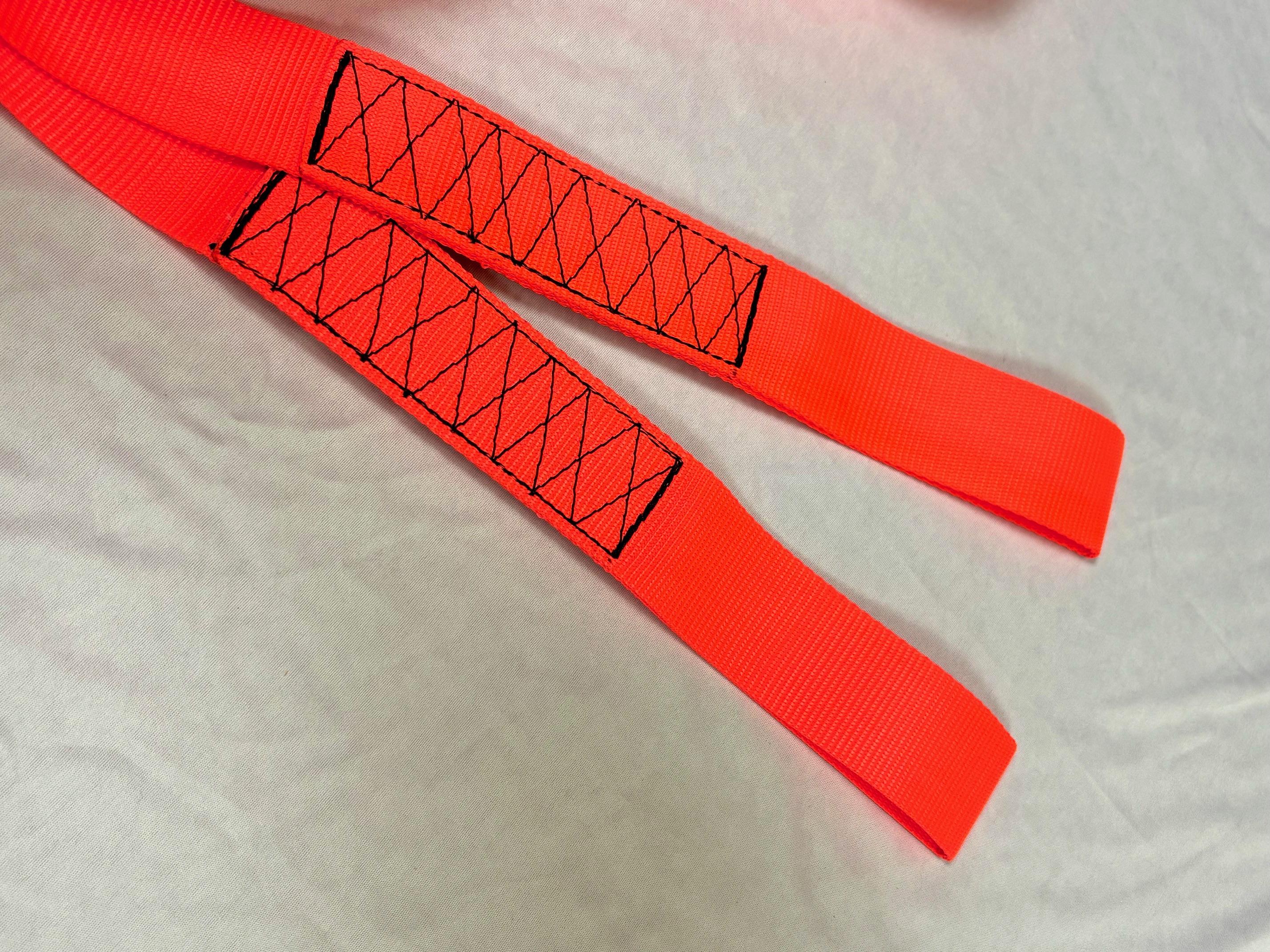 Professional Straps: Electric Orange (discolored)