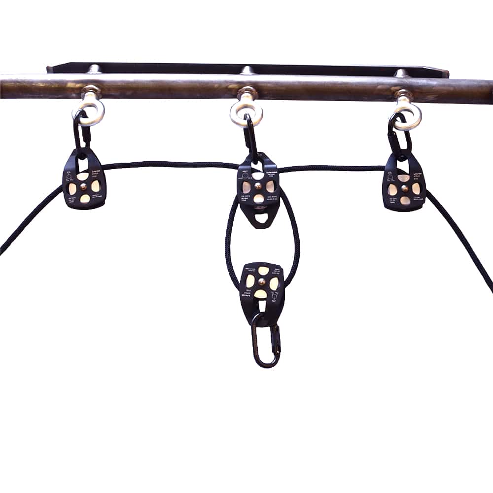 Pulley System for Portable Rigs